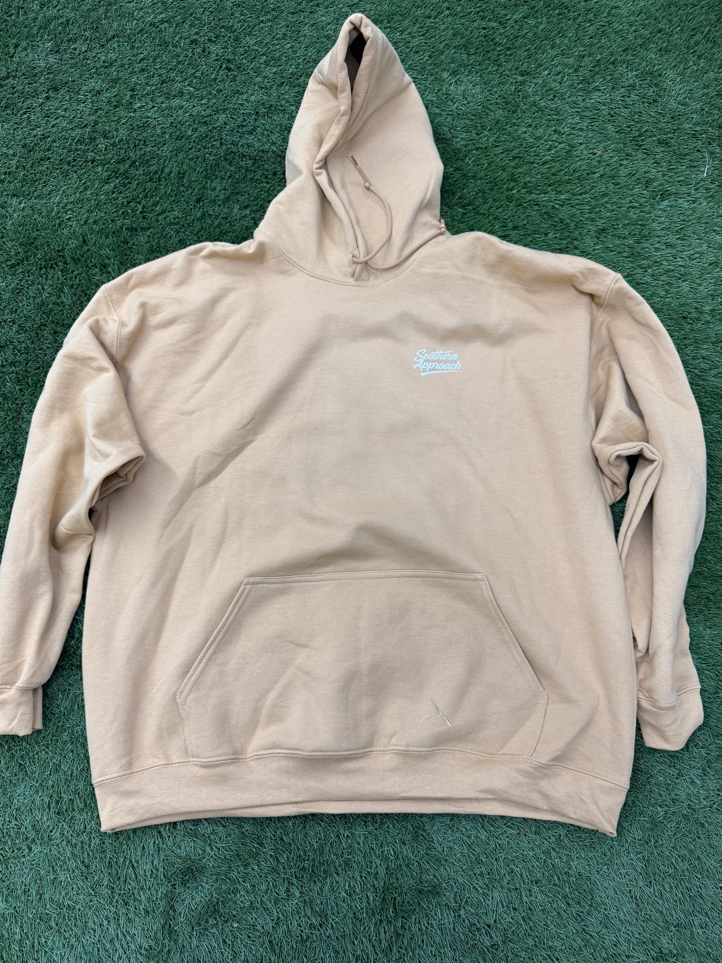 "Origami Deer" old gold hoodie